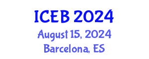 International Conference on Ecosystems and Biodiversity (ICEB) August 15, 2024 - Barcelona, Spain