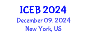 International Conference on Ecosystems and Biodiversity (ICEB) December 09, 2024 - New York, United States