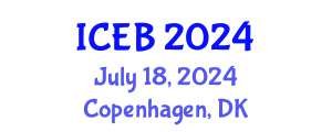 International Conference on Ecosystems and Biodiversity (ICEB) July 18, 2024 - Copenhagen, Denmark