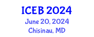 International Conference on Ecosystems and Biodiversity (ICEB) June 20, 2024 - Chisinau, Republic of Moldova