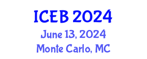 International Conference on Ecosystems and Biodiversity (ICEB) June 13, 2024 - Monte Carlo, Monaco