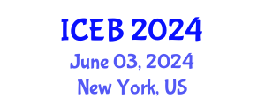 International Conference on Ecosystems and Biodiversity (ICEB) June 03, 2024 - New York, United States