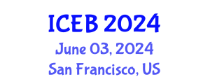 International Conference on Ecosystems and Biodiversity (ICEB) June 03, 2024 - San Francisco, United States