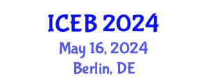 International Conference on Ecosystems and Biodiversity (ICEB) May 16, 2024 - Berlin, Germany
