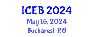 International Conference on Ecosystems and Biodiversity (ICEB) May 16, 2024 - Bucharest, Romania
