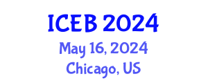 International Conference on Ecosystems and Biodiversity (ICEB) May 16, 2024 - Chicago, United States