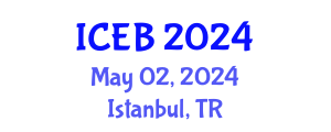 International Conference on Ecosystems and Biodiversity (ICEB) May 02, 2024 - Istanbul, Turkey