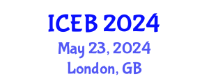 International Conference on Ecosystems and Biodiversity (ICEB) May 23, 2024 - London, United Kingdom
