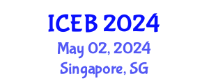 International Conference on Ecosystems and Biodiversity (ICEB) May 02, 2024 - Singapore, Singapore