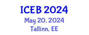 International Conference on Ecosystems and Biodiversity (ICEB) May 20, 2024 - Tallinn, Estonia