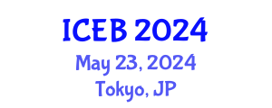 International Conference on Ecosystems and Biodiversity (ICEB) May 23, 2024 - Tokyo, Japan