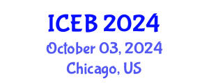 International Conference on Ecosystems and Biodiversity (ICEB) October 03, 2024 - Chicago, United States