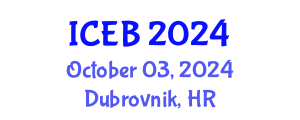 International Conference on Ecosystems and Biodiversity (ICEB) October 03, 2024 - Dubrovnik, Croatia