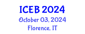 International Conference on Ecosystems and Biodiversity (ICEB) October 03, 2024 - Florence, Italy