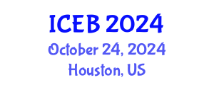 International Conference on Ecosystems and Biodiversity (ICEB) October 24, 2024 - Houston, United States