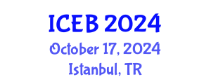 International Conference on Ecosystems and Biodiversity (ICEB) October 17, 2024 - Istanbul, Turkey
