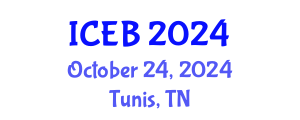 International Conference on Ecosystems and Biodiversity (ICEB) October 24, 2024 - Tunis, Tunisia