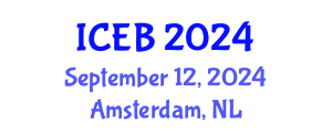 International Conference on Ecosystems and Biodiversity (ICEB) September 12, 2024 - Amsterdam, Netherlands