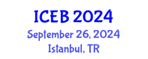 International Conference on Ecosystems and Biodiversity (ICEB) September 26, 2024 - Istanbul, Turkey
