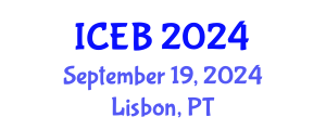 International Conference on Ecosystems and Biodiversity (ICEB) September 19, 2024 - Lisbon, Portugal