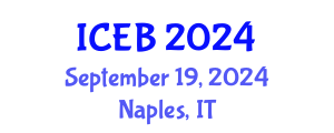 International Conference on Ecosystems and Biodiversity (ICEB) September 19, 2024 - Naples, Italy