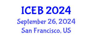 International Conference on Ecosystems and Biodiversity (ICEB) September 26, 2024 - San Francisco, United States