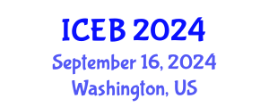 International Conference on Ecosystems and Biodiversity (ICEB) September 16, 2024 - Washington, United States