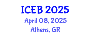 International Conference on Ecosystems and Biodiversity (ICEB) April 08, 2025 - Athens, Greece