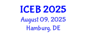 International Conference on Ecosystems and Biodiversity (ICEB) August 09, 2025 - Hamburg, Germany