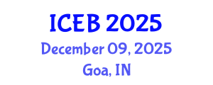 International Conference on Ecosystems and Biodiversity (ICEB) December 09, 2025 - Goa, India