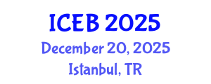 International Conference on Ecosystems and Biodiversity (ICEB) December 20, 2025 - Istanbul, Turkey