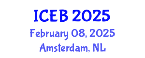 International Conference on Ecosystems and Biodiversity (ICEB) February 08, 2025 - Amsterdam, Netherlands