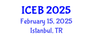 International Conference on Ecosystems and Biodiversity (ICEB) February 15, 2025 - Istanbul, Turkey