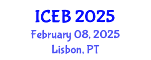 International Conference on Ecosystems and Biodiversity (ICEB) February 08, 2025 - Lisbon, Portugal