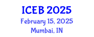 International Conference on Ecosystems and Biodiversity (ICEB) February 15, 2025 - Mumbai, India