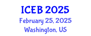 International Conference on Ecosystems and Biodiversity (ICEB) February 25, 2025 - Washington, United States