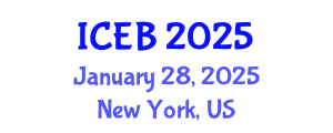 International Conference on Ecosystems and Biodiversity (ICEB) January 28, 2025 - New York, United States