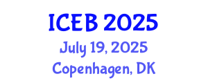 International Conference on Ecosystems and Biodiversity (ICEB) July 19, 2025 - Copenhagen, Denmark