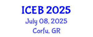 International Conference on Ecosystems and Biodiversity (ICEB) July 08, 2025 - Corfu, Greece