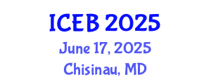 International Conference on Ecosystems and Biodiversity (ICEB) June 17, 2025 - Chisinau, Republic of Moldova