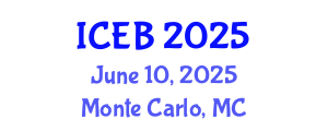 International Conference on Ecosystems and Biodiversity (ICEB) June 10, 2025 - Monte Carlo, Monaco