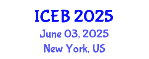 International Conference on Ecosystems and Biodiversity (ICEB) June 03, 2025 - New York, United States