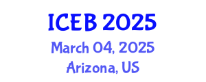 International Conference on Ecosystems and Biodiversity (ICEB) March 04, 2025 - Arizona, United States