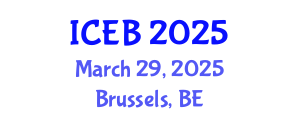 International Conference on Ecosystems and Biodiversity (ICEB) March 29, 2025 - Brussels, Belgium