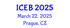 International Conference on Ecosystems and Biodiversity (ICEB) March 22, 2025 - Prague, Czechia