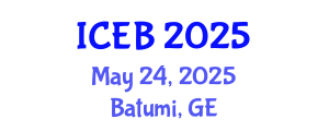International Conference on Ecosystems and Biodiversity (ICEB) May 24, 2025 - Batumi, Georgia