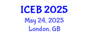 International Conference on Ecosystems and Biodiversity (ICEB) May 24, 2025 - London, United Kingdom