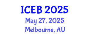 International Conference on Ecosystems and Biodiversity (ICEB) May 27, 2025 - Melbourne, Australia