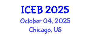 International Conference on Ecosystems and Biodiversity (ICEB) October 04, 2025 - Chicago, United States