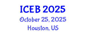 International Conference on Ecosystems and Biodiversity (ICEB) October 25, 2025 - Houston, United States
